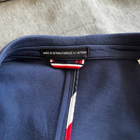 Men's Tommy Hilfiger Sports Coat, Blue, Size 44R - Picture 2 of 3